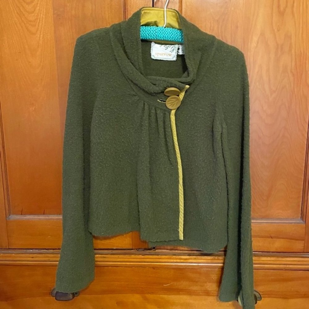 Sparrow wool blend bouclé jacket